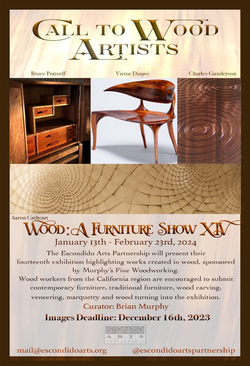 call to wood artists