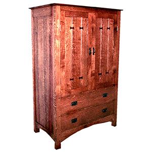 Mission Armoire Entertainment Center