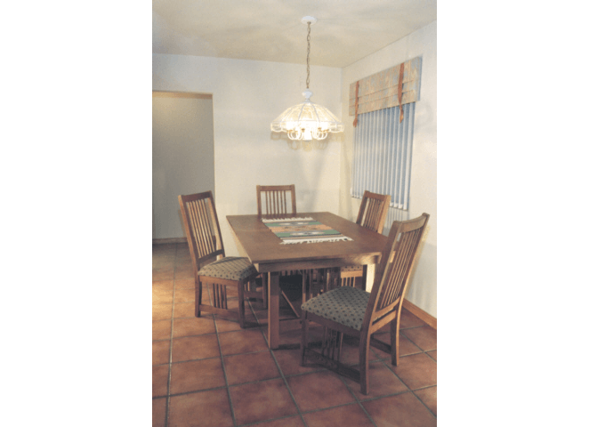 Mission Dining Table And Chairs